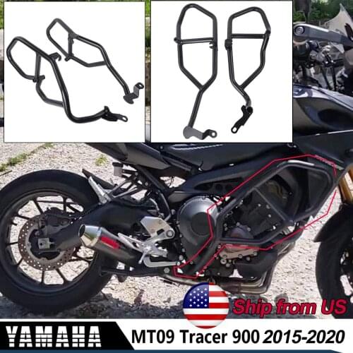 Motorcycle Crash Bar Engine Guard Protector Bumper for Yamaha MT-09 FJ-09 MT09 FJ MT 09 Tracer 900 GT 2020 2019 2018 2017 16 15