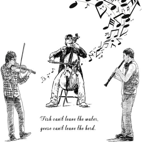 DABOXIBO Man Playing The Violin Clear Stamps Mold For DIY Scrapbooking Cards Making Decorate Crafts 2020 NEW Arrival