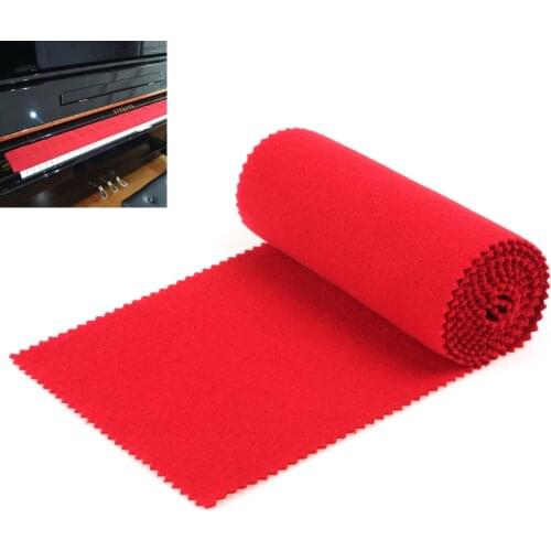 IRIN Red Soft Nylon Cotton Piano Keyboard Dust Cover for All 88 Key Piano Or Soft Keyboard Piano Keyboard Cover