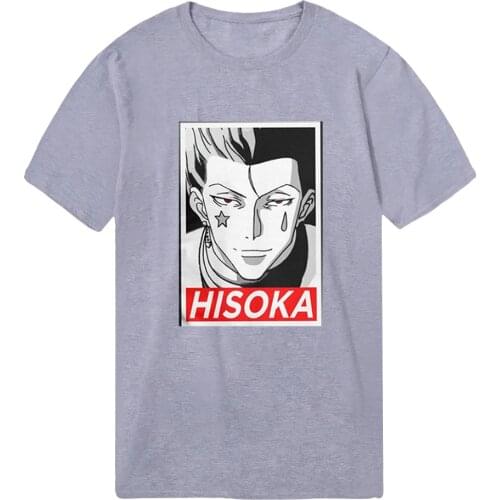 Summer HUNTERXHUNTER Mans T-shirts Cotton 2020 New Arrival Tshirts Casual Tops Tees Male Outdoor Black Breathable Dadera Hombre