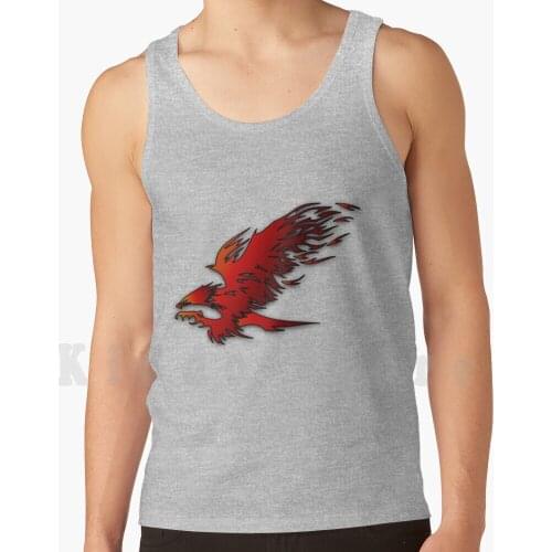Eagle Tank Tops Vest Sleeveless Eagle Bird Liga Ligue I Calcio Basketball Football Foot Valentin