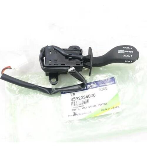 Brand New Genuine Cruise Control Switch 8592034000 For Ssangyong Korando