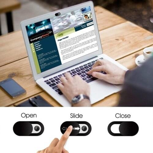 Lenses Webcam Cover Webcam Shutter Magnet Slider For Macbook iPhone iPad Phone Laptop Front Camera Cover Privacy Web Cam Sticker