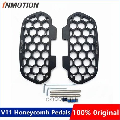 Original INMOTION Parts Honeycomb Pedals For INMOTION V11 Unicycle Self Balance Skateboard Scooter Parts Pedals Accessories