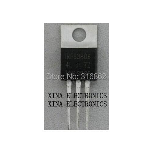 IRFB3806PBF IRFB3806 60V 43A TO-220 ROHS ORIGINAL 10PCS/lot Free Shipping Electronics composition kit