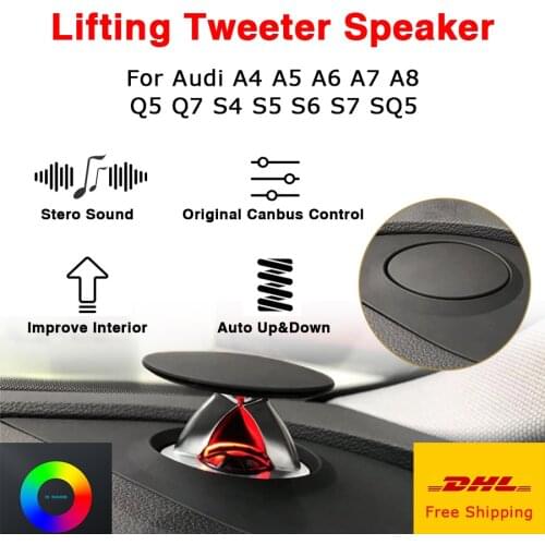 Lifting Tweeter Speaker For Audi A4 A5 A6 A7 A8 Q5 Q7 S4 S5 S6 S7 SQ5