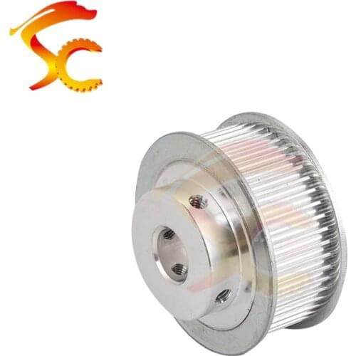 HTD 3M 50 teeth Timing Belt Pulley 50 Teeth 50T Inner Bore 12mm Belt Width 15mm Pitch 3mm Aluminum Alloy Synchronous Belt Pulley