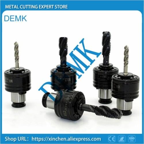 GT12 GT24 Retractable anti-torque overload protection quick-change tap chuck for high-end IOS/Japan standard high quality tap