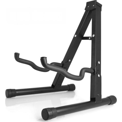 High Quality Foldable Lightweight Portable Guitar Bass Cello Stringed Instrument Stand Holder Guitarist