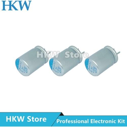 10pcs 1200UF 6.3V NCC PSC Series 8x12mm Super Low ESR 6.3V1200uF For Motherboard VGA Solid Capacitor NIPPON CHEMI CON 1200UF6.3V