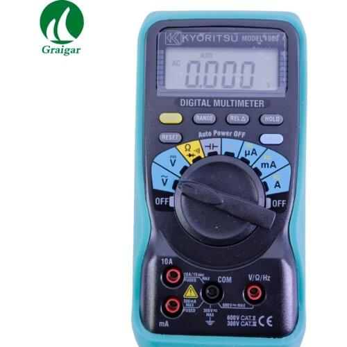 100% Authentic Brand New KYORITSU 1009 Digital Multimeter,15B + Temperature Measurement