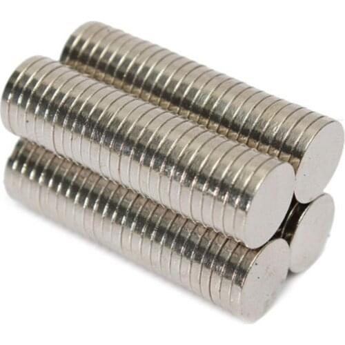 100Pcs 10x1.5mm N50 Super Strong Round Disc Blocks Rare Earth Neodymium Magnets Fridge Crafts For Acoustic Field Electronics