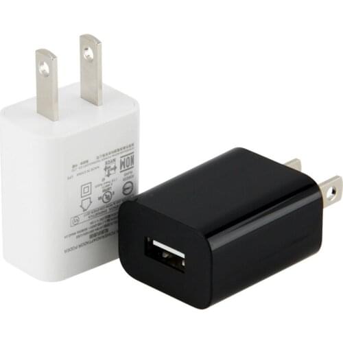 100pcs 5V 1A US Plug Mini Portable Travel Power Adapter Single USB Wall Charger for Huawei Xiaomi Samsung For iPhone 11 X 8 7 XS