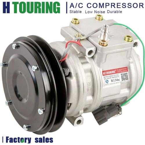 10PA15C AC Compressor For Komatsu 447200-1741 Farm & Off Road WA600-3L 1PK 447200-0246 5843G 4472001741 4472000246 20Y979311 24V