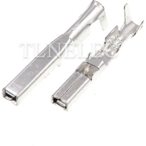 20pcs 1.5mm Series Auto Famale Splices Wiring Terminal Crimping Pins Connector Contact Electrical Wire Terminal DJ628-1.5X0.6A