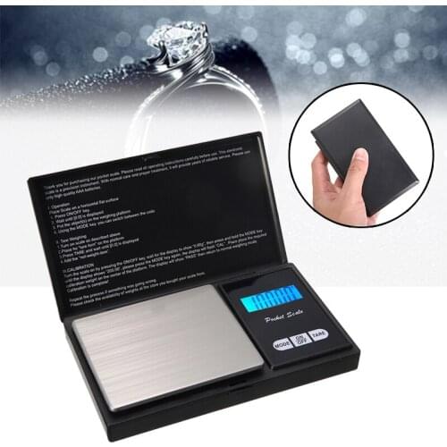 500g/0.01g Digital Scale LCD Electronic Weighing Scale For Kitchen Tea Baking Mini Precision Grams Weight Balance Scale