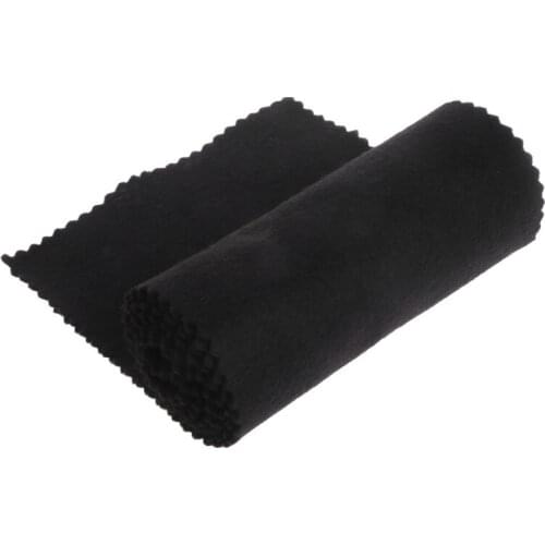 88 Keys Black Soft Piano Key Cover Keyboard Dust Proof Moisture Flannel Cloth 03KA
