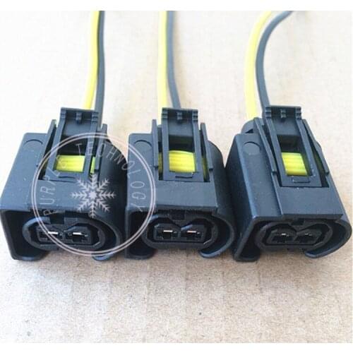 Free shipping high quality diesel piezo common rail injector connector plug