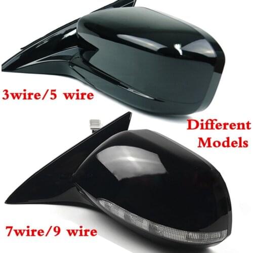 CAPQX 3/5/7/9Pin Outside Rear Veiw Mirror Rearview Mirror 76200-SDH-H52 For ACCORD CM4 CM5 CM6 2003 2004 2005 2006 2007