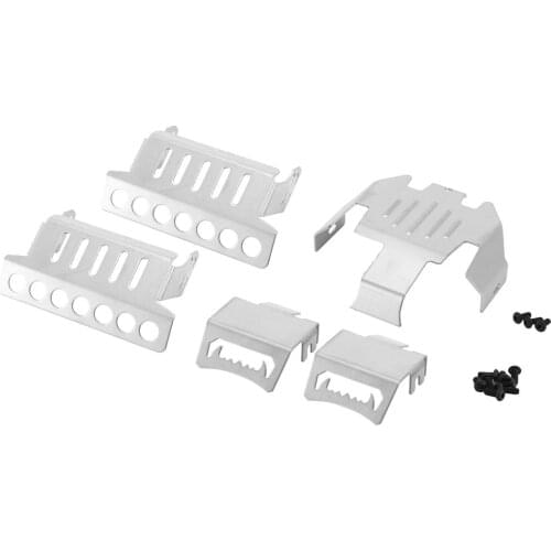 Metal Axle Protector Chassis Armor Plate For 1/10 RC Crawler Traxxas TRX4 Trx-4 Upgrade Part Fine Workmanship