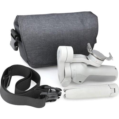 For DJI OM 4 Portable Waterproof Shoulder Bag for DJI OM 4 Handheld Gimbal Carrying Case Storage Adjustable Handbag Accessories