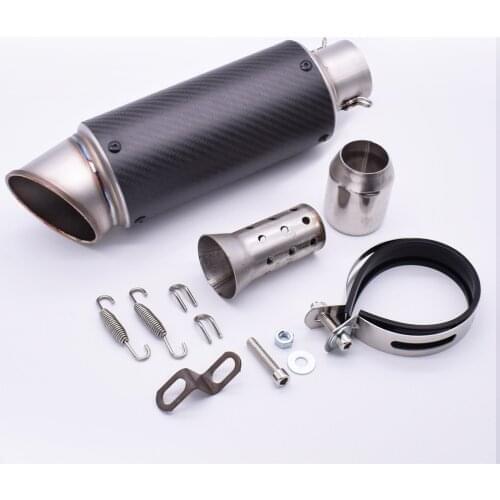 Exhaust Pipe Motorcycle Muffler Escape Carbon Fiber Exhaust DB Killer For YAMAHA mt07 mt09 fz07 fz09 mt/fz 07 09 mt10 xsr 700
