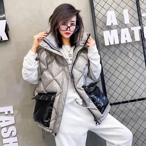 LAJWMPLXLS Women's Big Vests