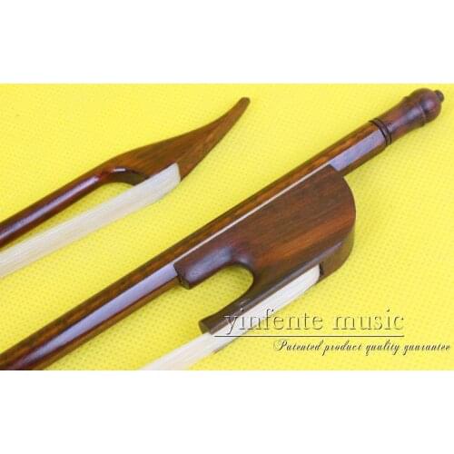 One 8 # snakewood Baroque violin bow High Quality 1pcs 4/4 Violin Bow Style bone Straight