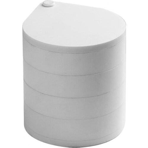 2021 Jewelry Organizer 4-Layer Waterproof Earring Holder for Necklaces Travel Jewelry Case Boxes Portable Jewelry Box