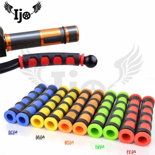 Motocross Handbrake handle many colour rubber soft for kawasaki honda suzuki motorbike Hand brake universal parts pair