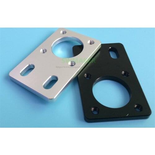 Silver black LMK12 bearing bracket/fixing piece, fixing plate fixing seat for 2020 2040 aluminium profile 3D printer accessories