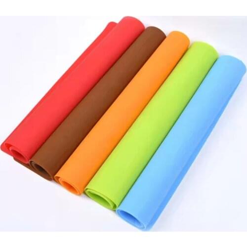 M0218 Silicone Mats Sheet Pizza Mat Rolling Dough Non-Stick Maker Pastry Kitchen Gadgets Cooking Tools Bakeware Accessories