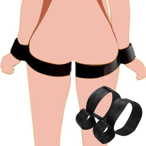 SM Handcuff Ankle-cuffs Sexy Leg Handcuffs Fetish Restraints Bondage Strap Exotic Accessories Adult Game Sex Toys for Woman