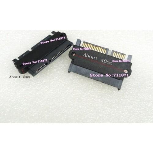 Hard disk test machine SATA Adapter connector 2 Hole Fixed SATA Connector Adapter 7P 15P Male Female SATA Hard Disk test Adapter