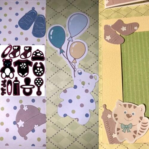 Baby Supplies goods decoration Metal steel frames Cutting Dies DIY Scrap booking Photo Album Embossing paper Cards