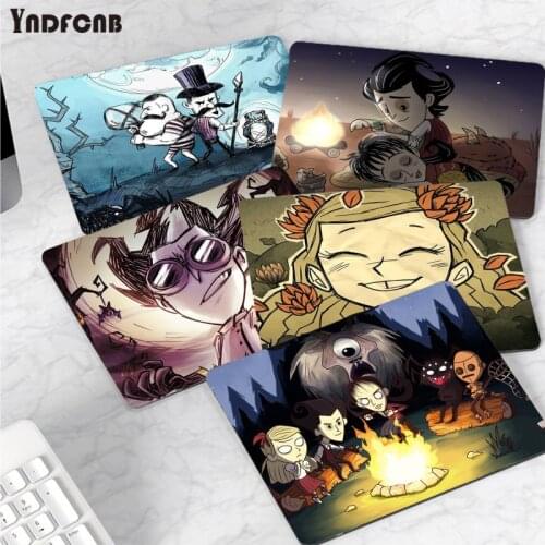 YNDFCNB My Favorite Don't Starve Together Durable Rubber Mouse Mat Pad Top Selling Wholesale Gaming Pad mouse