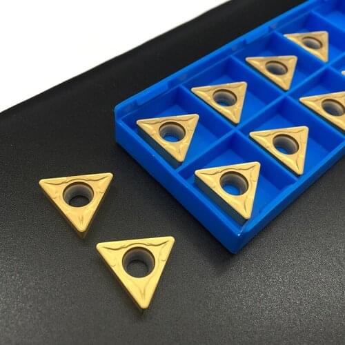 10PCS high quality TCMT16T304 NC3020 PC9030 Internal Turning Carbide Inserts Turning Tools TCMT16T308 Carbide Blade Lathe Tools