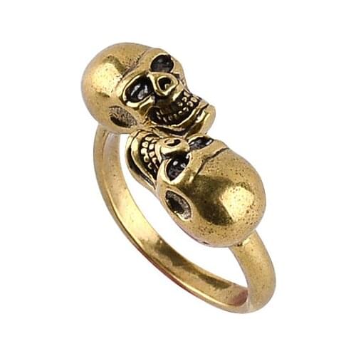 2018 European And American Jewelry Fashion Retro Personality Skull ring For Men