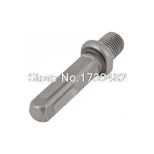 1/2" Male Thread Square Shank Hammer Drill Chuck Adapter