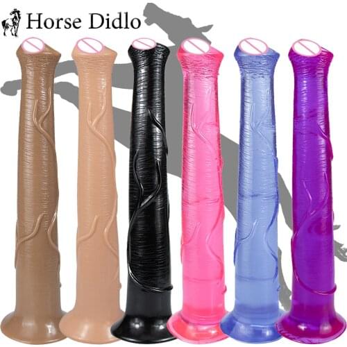 40CM Anal Penis Horse Dildo Erotic Gay God Gode Jouet Sexuel Sexshop Adult Sextoy Femme Strapon Consolador Lesbian Buttplug Dick