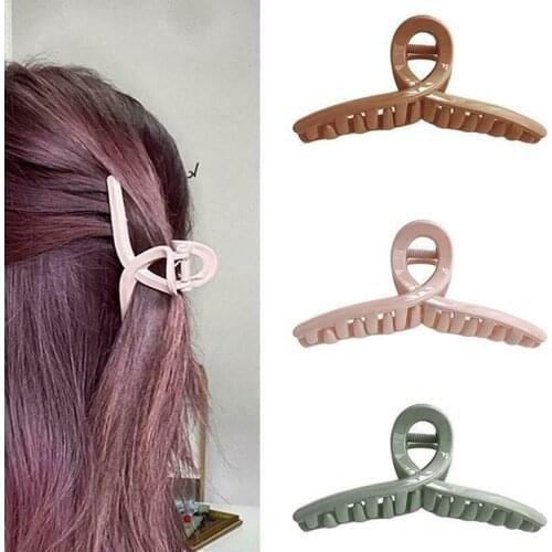 Large disc hair all-match retro catch clip back head hair catch bath ponytail clip hair accessories shark clip headdress
