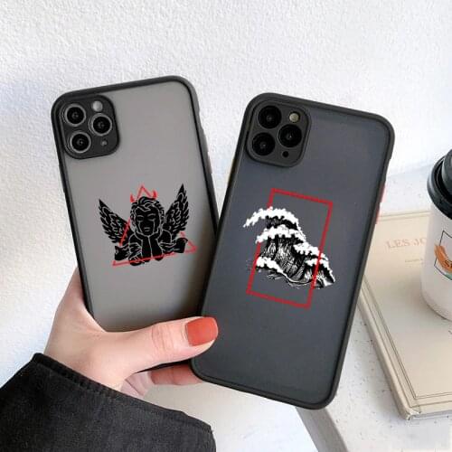 Fashion Abstract Art David lines Adam Case For iPhone 12 mini X XS 11 Pro Max XR 6S 7 8 Plus SE 2020 angel Creativity Back Cover