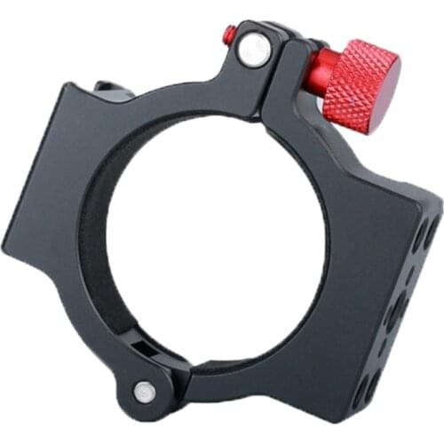 Microphone Mount Clamp Cold Shoe Adapter Ring Compitiable Zhiyun Smooth 4 3-axis Gimbal Mounting Accessories Mic