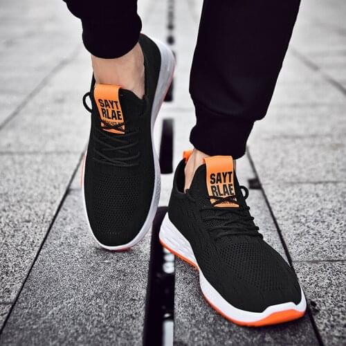 Breathable Men mens on walking sapato verano breathable sports negras athletic running causal deporte spring slip Casual for de