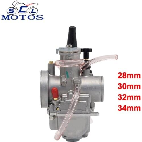 Sclmotos -4T Engine Motorcycle Keihi Carburetor Carburador 28 30 32 34mm with Power Jet Off Road and Racing Motor ATV UTV