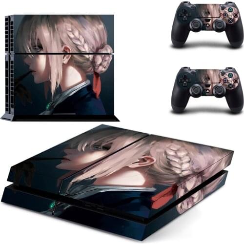Dao Book Style PS4 Skin Sticker for Playstation 4 Console & 2 Controllers Decal Vinyl Protective Skins Style 1