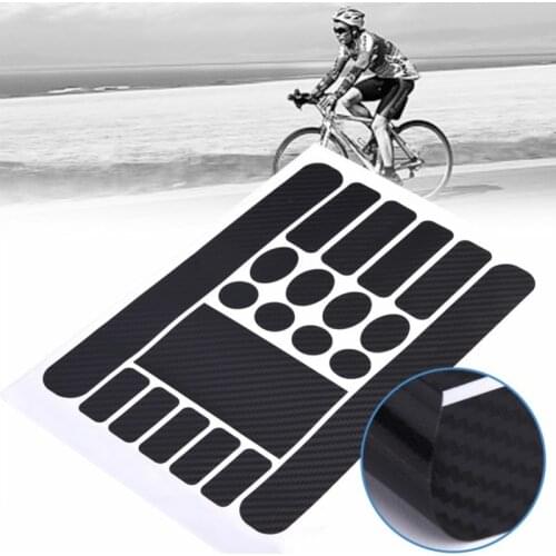 2pcs Universal Bicycle Rack Stickers Road Mountain Bike Frame Stickers Protector Bike Stickers Decals Surface Protection