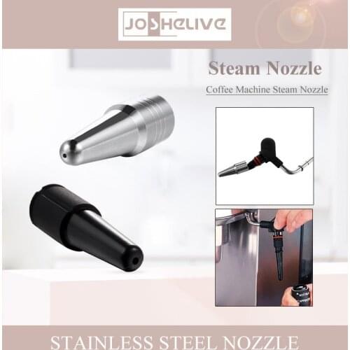 Suitable For Delonghi Coffee Machine Steam Nozzle One Hole Silicone Steam Nozzle Stainless Steel Kitchen Coffee Accessories