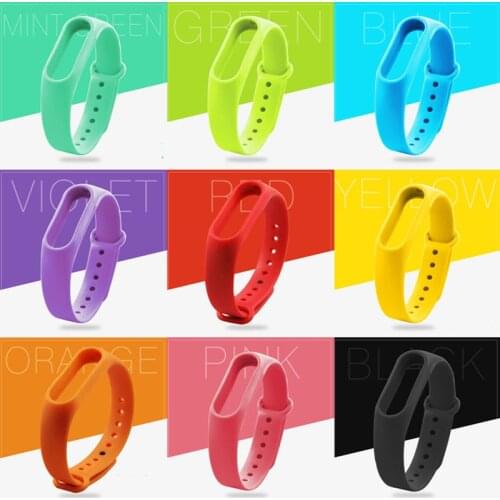 Strap For Xiaomi Mi Band 6/5 Silicone Anti-sweat Replacement Wrist Strap for MiBand 3 4/5 Sports Bracelet Wristband Accessories