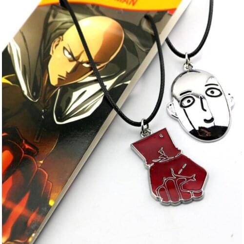 1pc Cool Anime One Punch Man Saitama Oppai Fist Hand Metal Keychian Bag Pendant Model Figure Toys Necklace Collection Gift